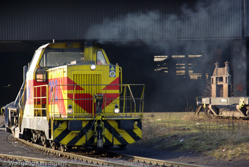 2009, Stahlwerk, Transportlokomotive
