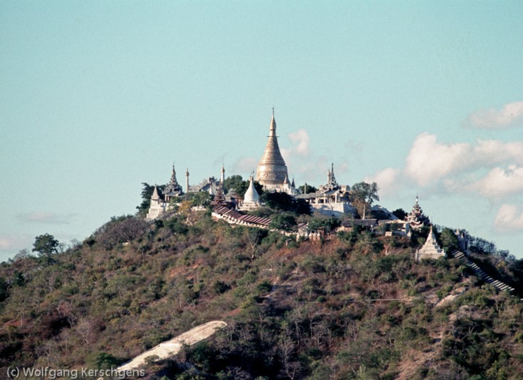 1979, Burma, Mandalay Hill