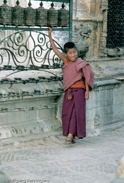 1978, Nepal, Swayambhunath