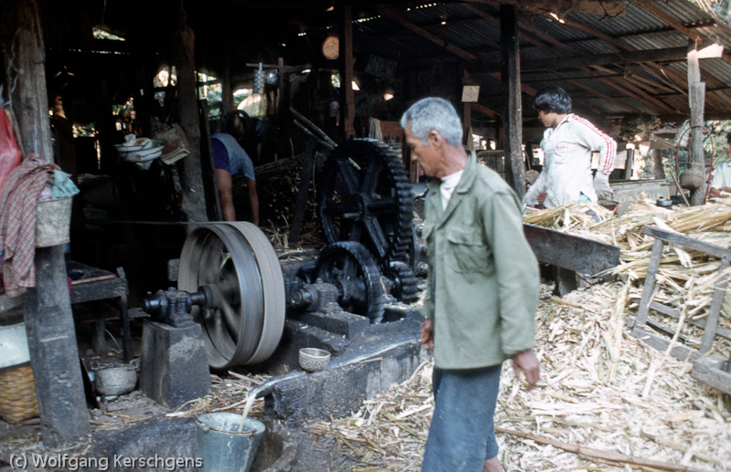 1979, Thailand, Sawankhalok Zuckerfabrik