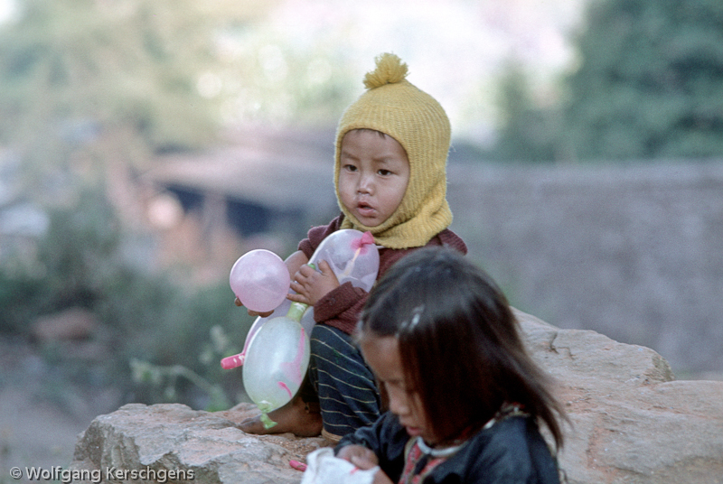 1979, Thailand, Dorf der Meo, Chiang Mai