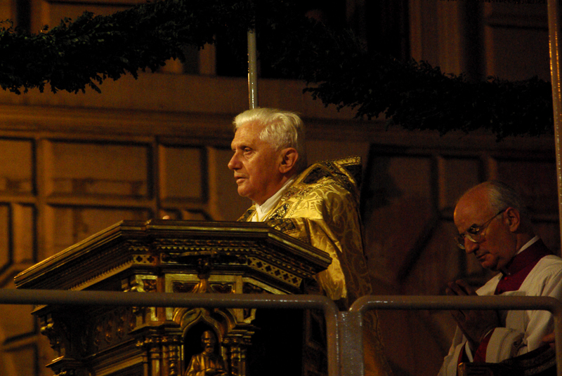 2007, Rom, Papst Benedikt