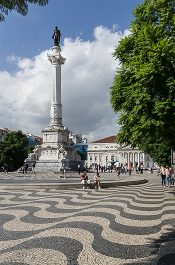 2014, Lissabon, Praca Dom Pedro IV, Rossio