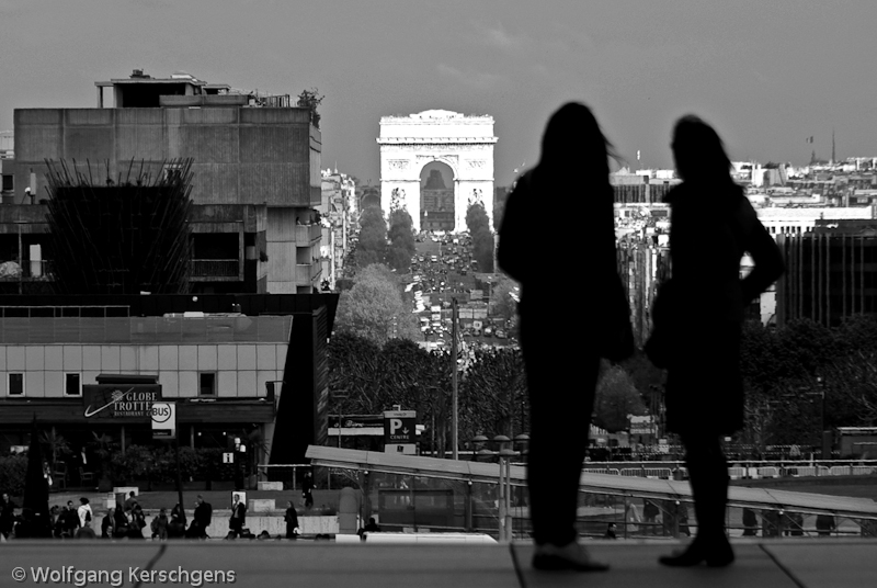 2008, Paris, La Defense, Arc de Triomphe