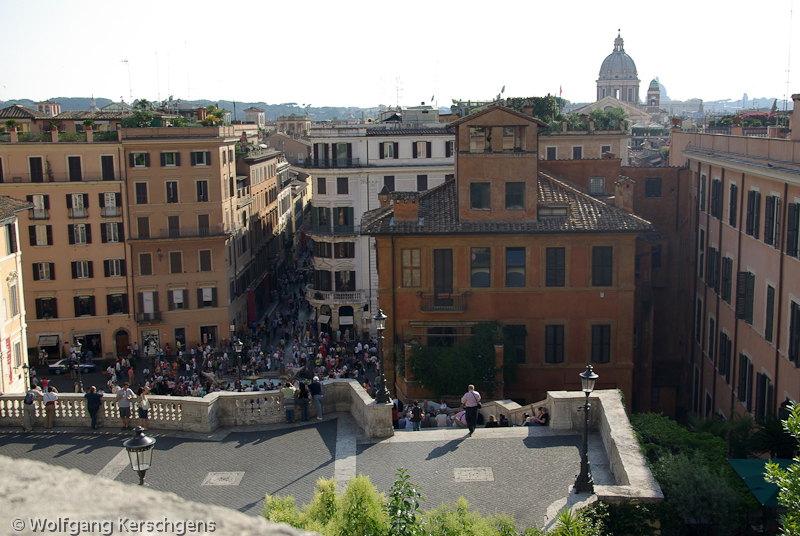 2007, Rom, spanische Treppe